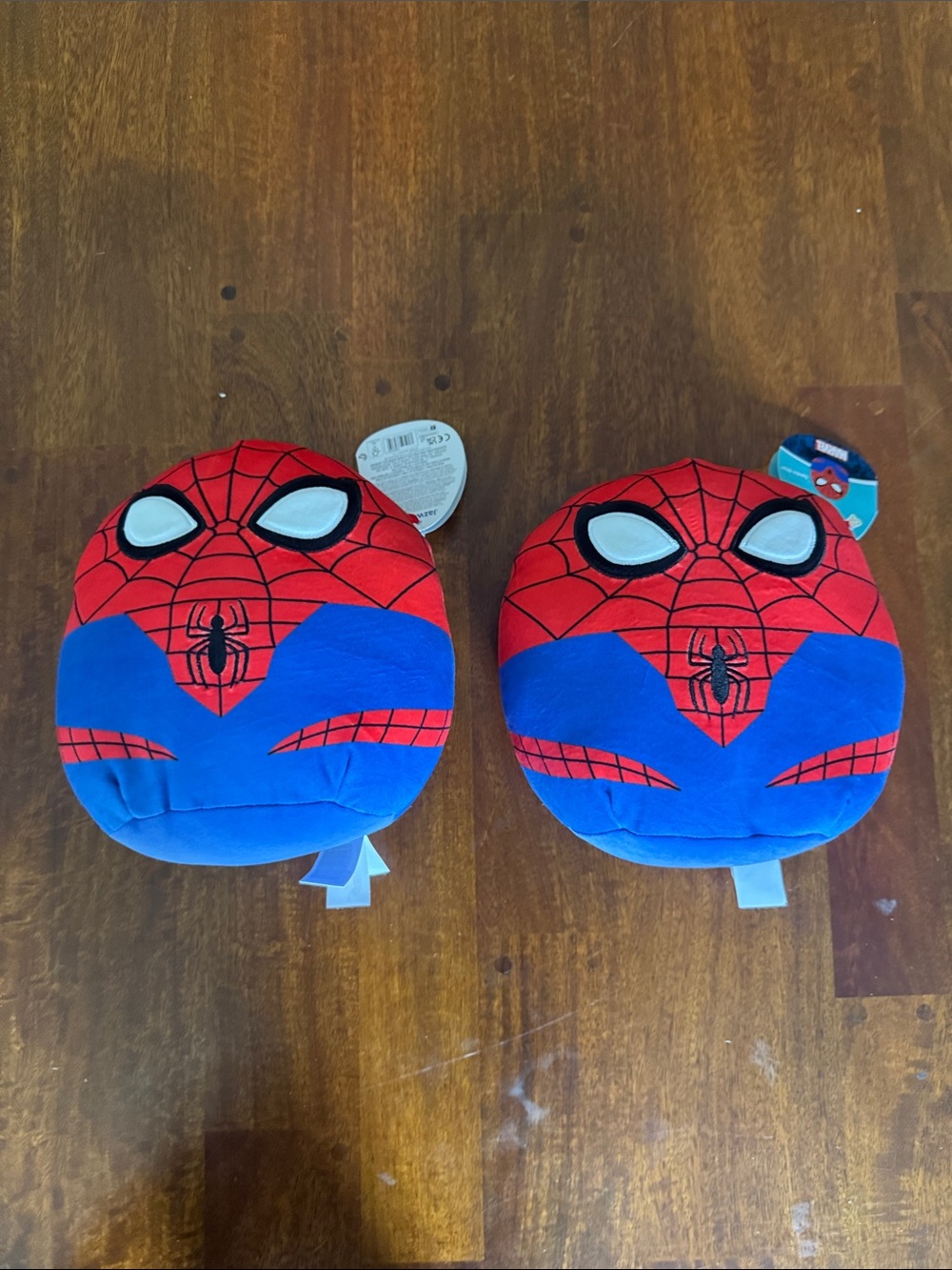 Lot of 2 NWT Spiderman Squishmallows